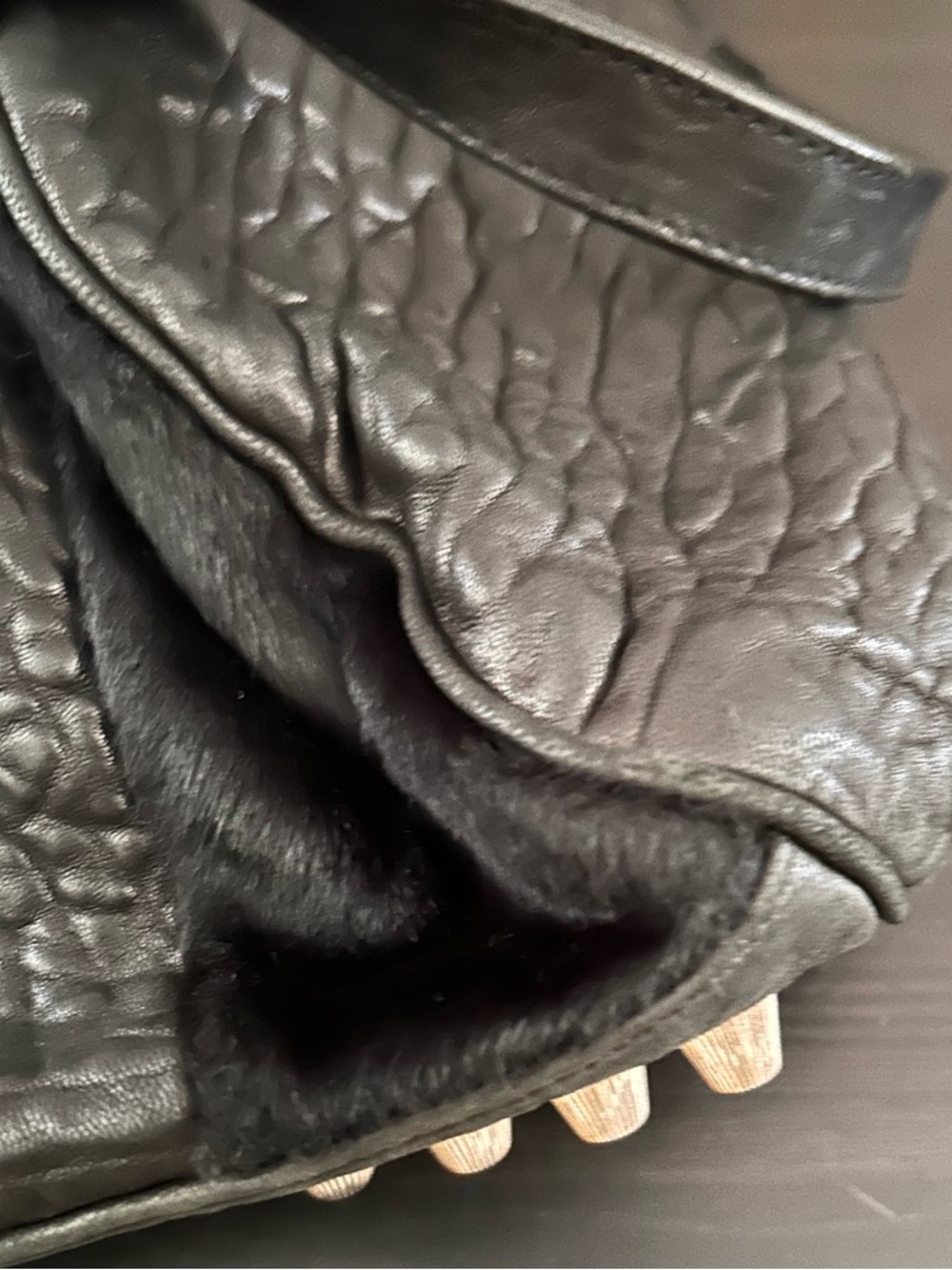 Alexander Wang Rocco Bag w/ Calfhair - Picture 10 of 10